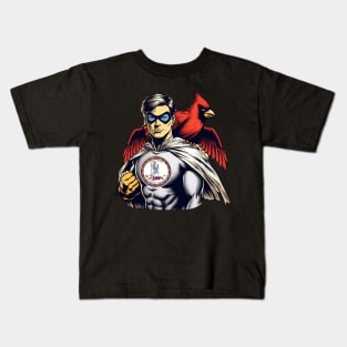 Richmond Virginia 1980s  Comic Book Superhero RVA Kids T-Shirt